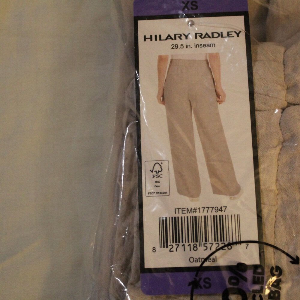 Hilary Radley Ladies' Crinkle Fluid Pant  Multiple sizes